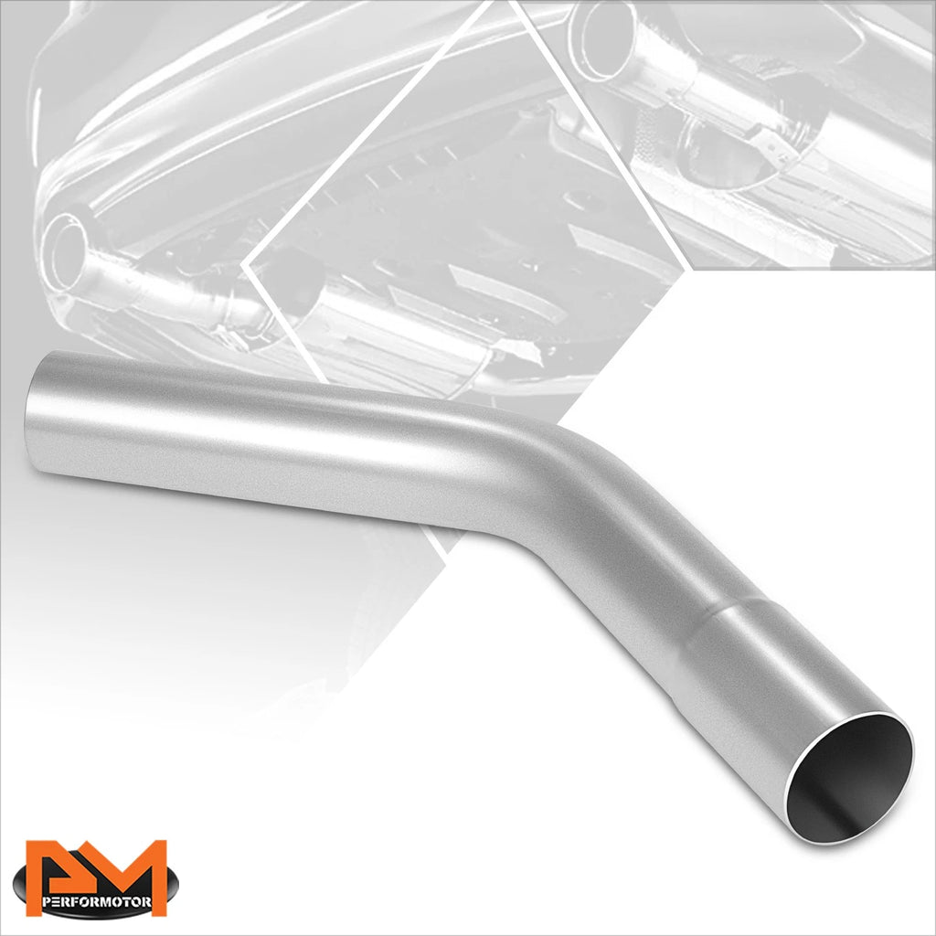 2" OD Mild Steel 45 Degree Slip Fit Exhaust Bend Pipe for Custom Applications