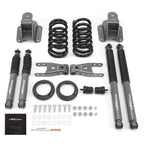 Complete Drop Height Kit for Dodge Ram 1500 2WD V8 (1994–1999) Front 2-3" Rear 4"