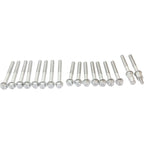 Set of 17 Cylinder Head Bolts for Chevy Equinox, Olds Cutlass