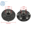 6 Bolt Trailer Axle Idler Hub for 3500 lbs (#84 Spindles) (63555)
