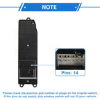 Power Window Switch for Toyota Hilux (2005) No. 848200K011