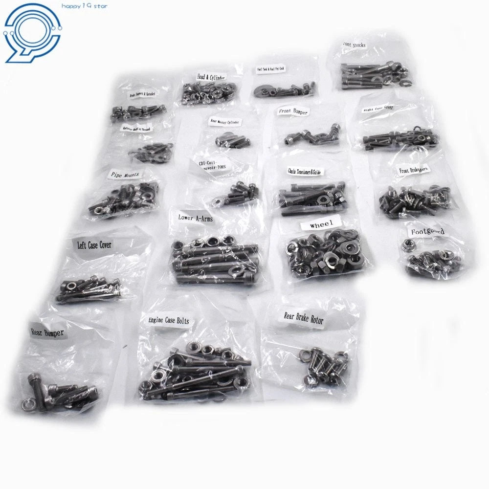 659 Piece Bolt Screw Kit for Yamaha YFZ350 Banshee (1987-2006)