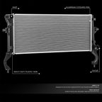 Aluminum Cooling Radiator for Hyundai Elantra KIA Forte (2017–2020) DPI 13710