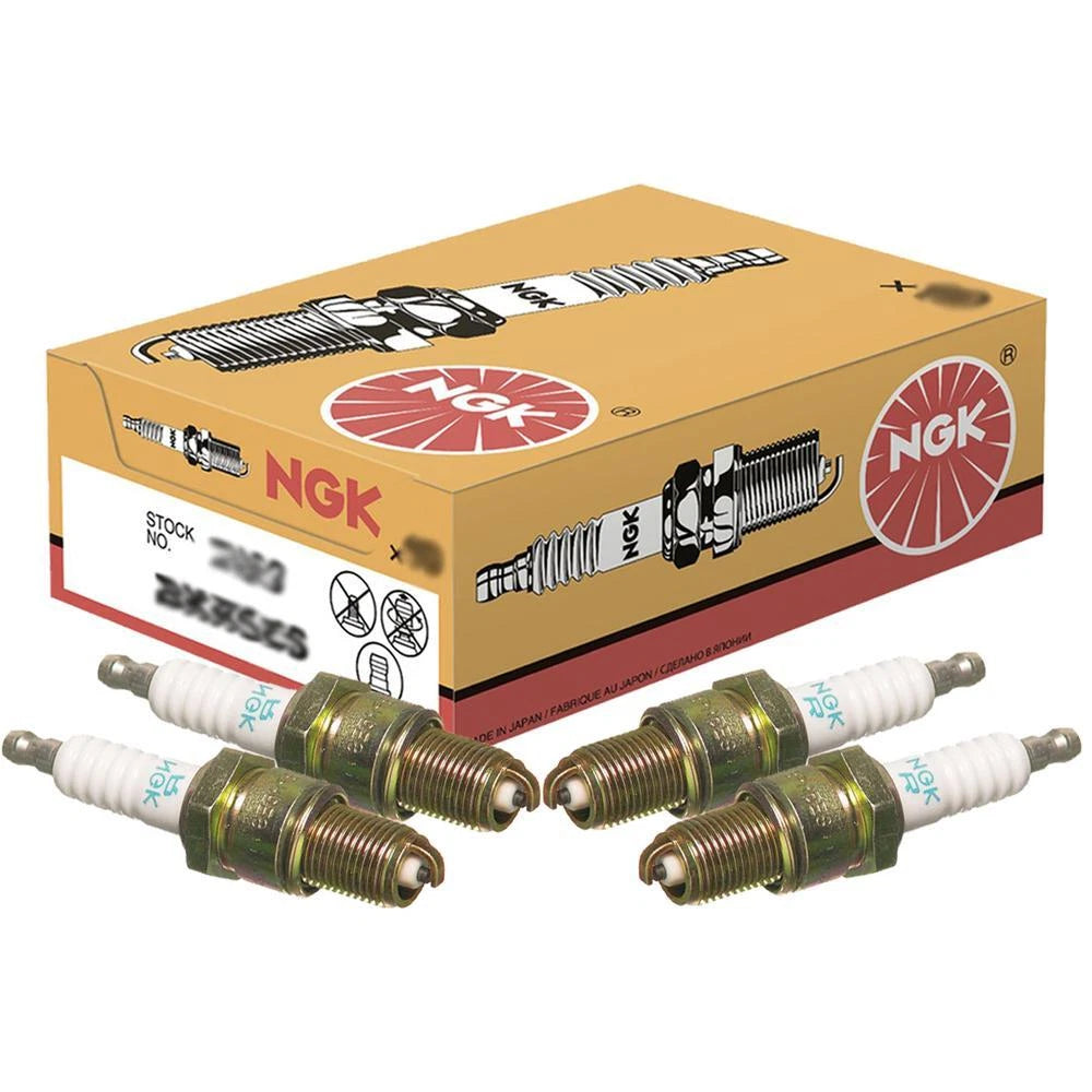 Set of 4 Spark Plugs BPR5ES for Daewoo Morgan Porsche Volvo Audi