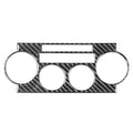 AC climate control panel cover trim for Chrysler 300 300C (2005–2010) Black