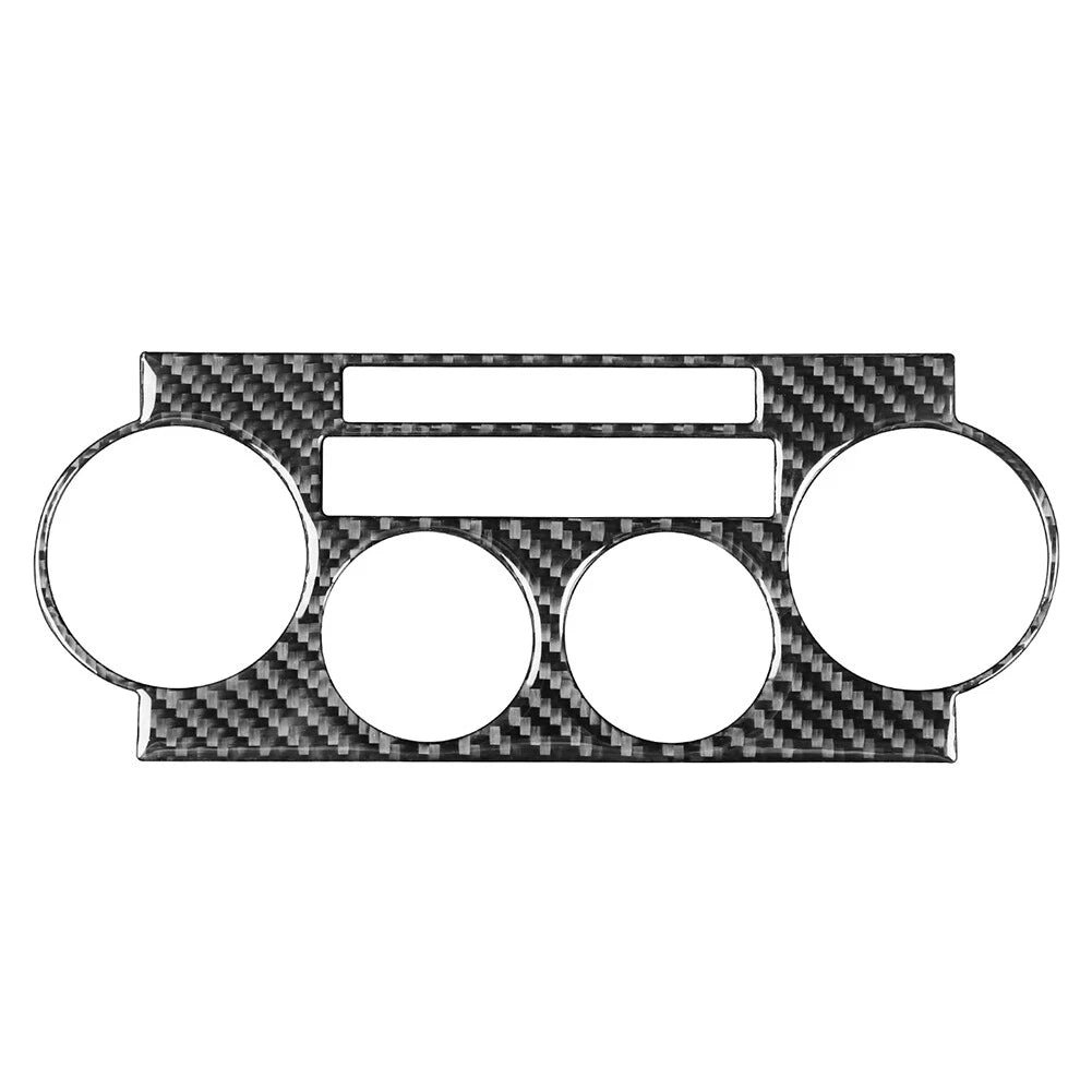 AC climate control panel cover trim for Chrysler 300 300C (2005–2010) Black