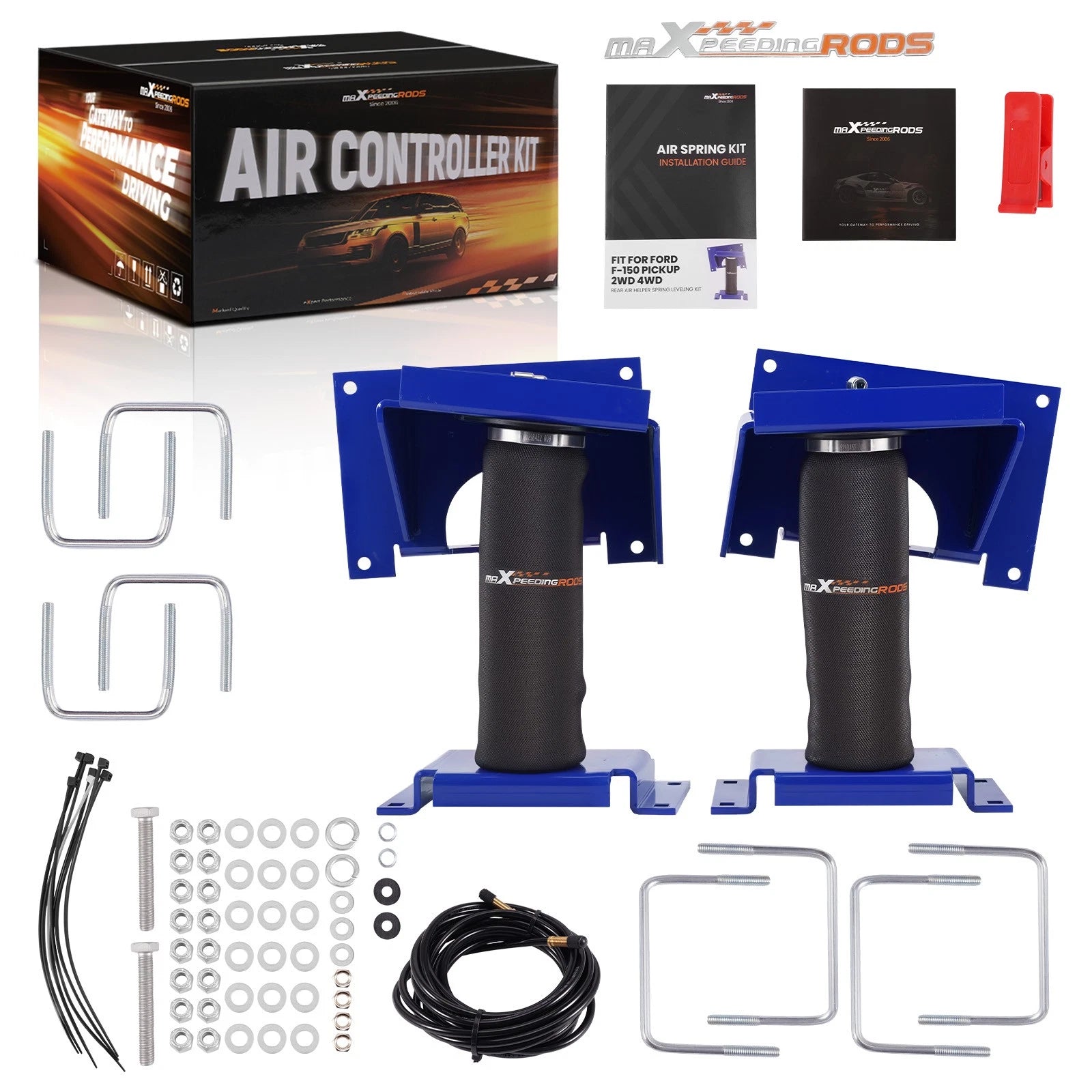 Air Suspension Helper Bag Kit for Ford F-150 (2015–2020)