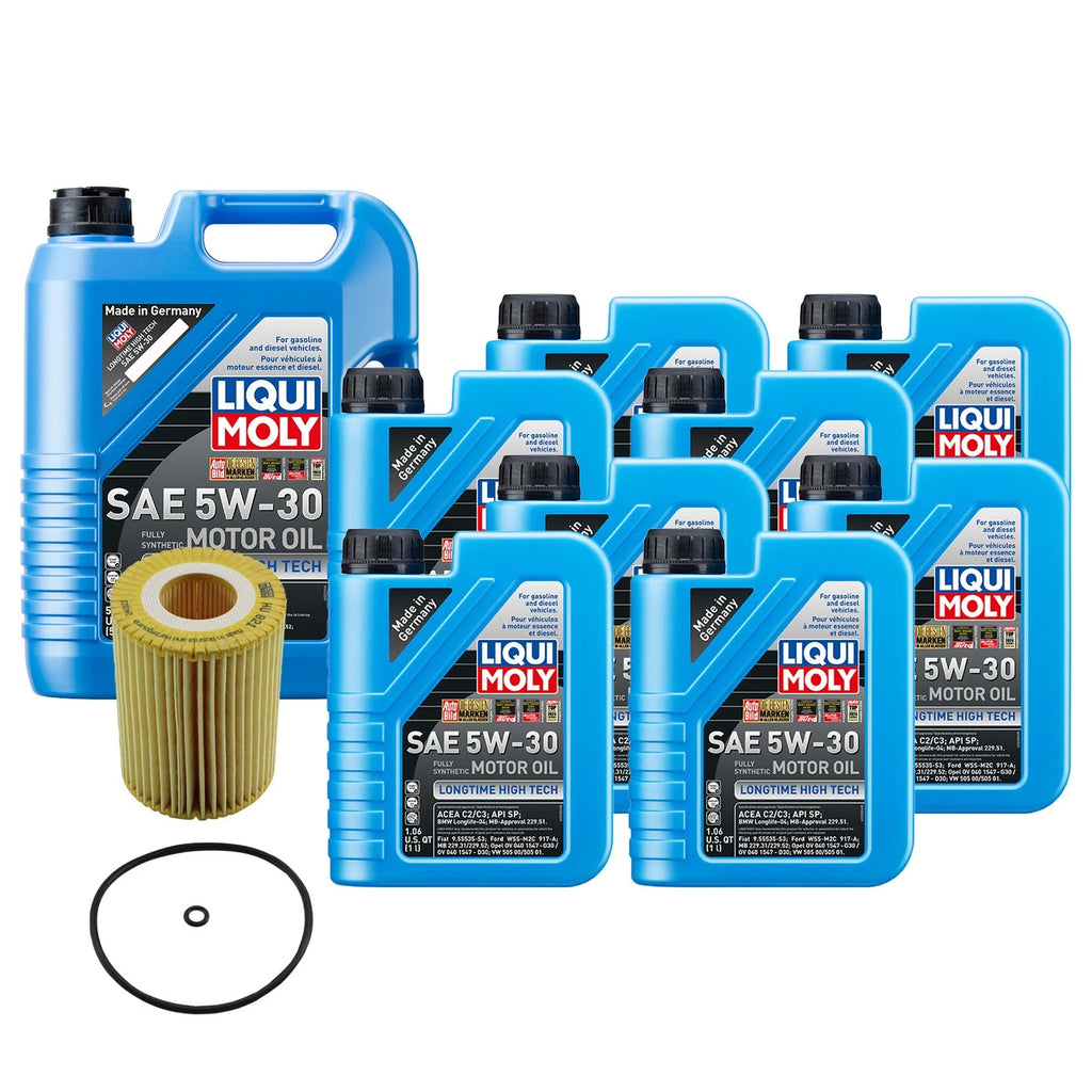 Oil Change Kit 13L Liqui Moly 5W-30 for Mercedes OM642 (2006–2016)