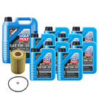 Oil Change Kit 13L Liqui Moly 5W-30 for Mercedes OM642 (2006–2016)