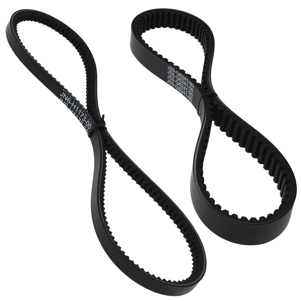 2PC Starter Drive Belt for Yamaha G2 G5A G8A G9A G11A G16 (1985–1996)