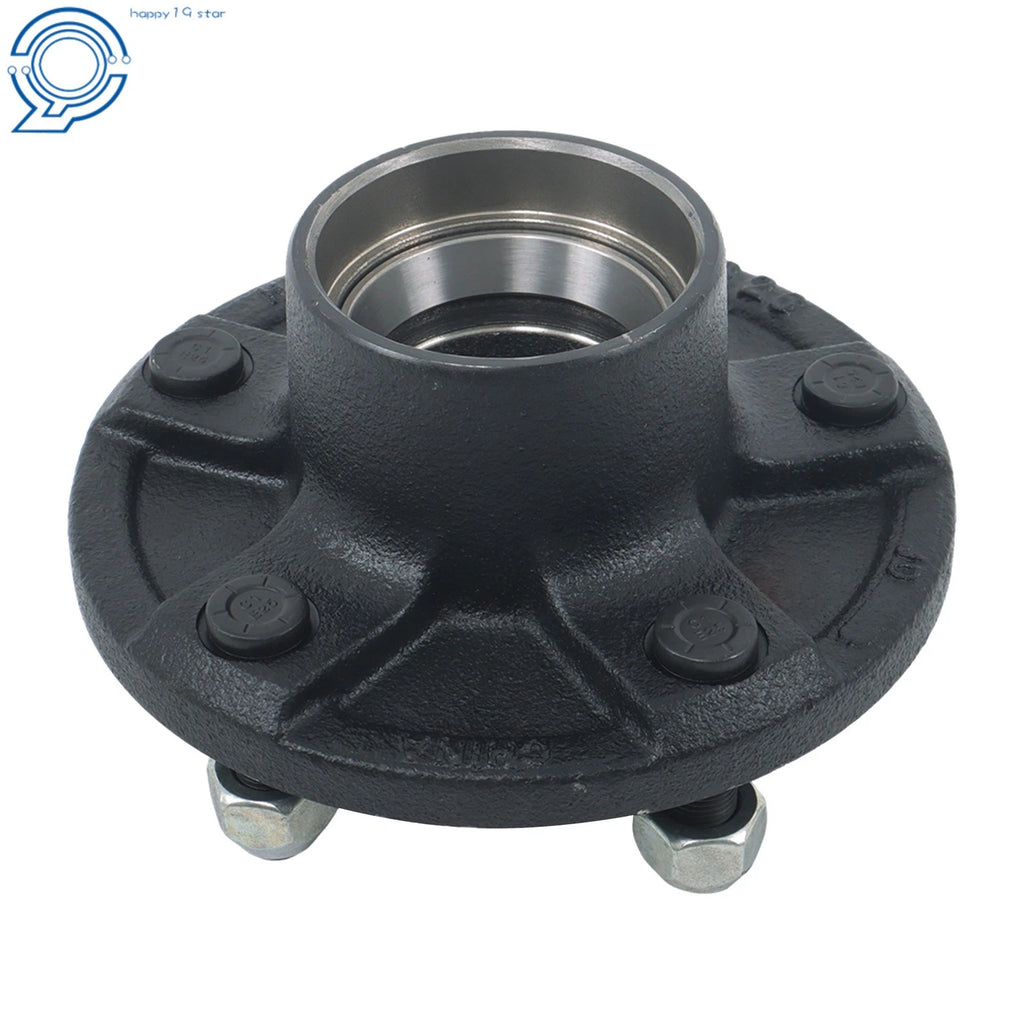 Pair of 5-Bolt on 5 Inch Hubs for Tapered Spindles