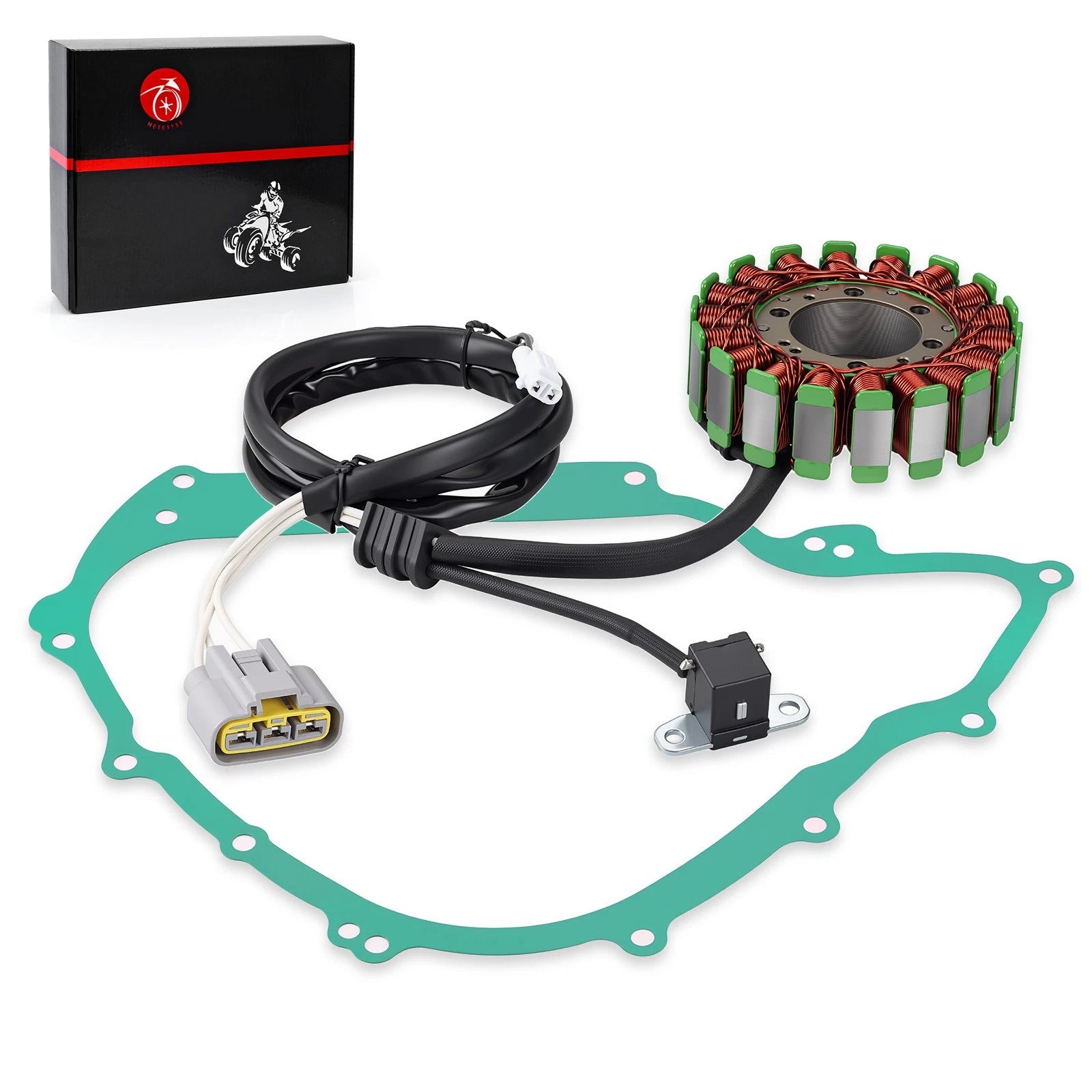 Generator Stator w/ Gasket for Yamaha Grizzly Kodiak 700 (2016–2018)