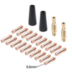 Welding Accessory Pack for Efficient Use (Conductive & Protective Tips)
