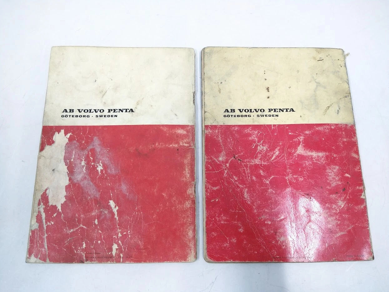 Instruction Books for Volvo Penta 1640B & 1640C