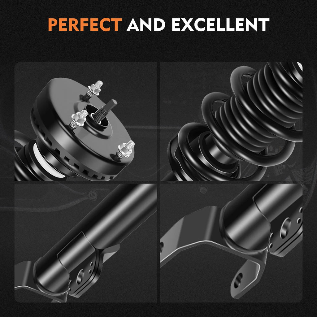 Set of 2 Complete Struts for Chrysler 300 Dodge Charger (2012–2021)