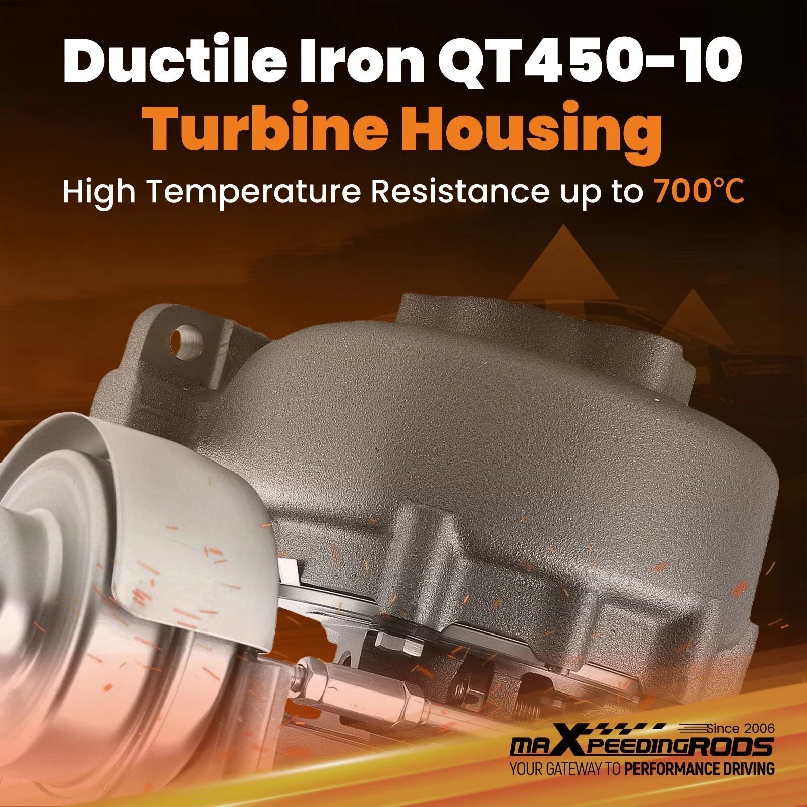 TF035 Turbocharger for Hyundai Santa Fe 2.2 CRDi D4EB (2005)