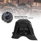 Carbon Front Sprocket Chain Cover Guard for Honda CBR650R CB650R (2019–2021)