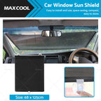 Retractable Sun Shade for Toyota Corolla, Camry (2002–2019)