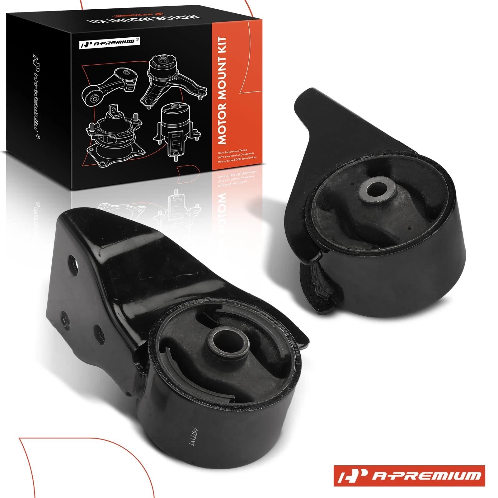 2X Engine Motor Mount for Kia Sedona (2002–2005) V6 3.5L DOHC