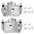 Front Disc Brake Calipers w/ Bracket for 2003–2011 Honda Element 2.4L