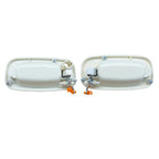 Set of 2 Exterior Door Handles for Chevrolet Silverado/Sierra (1999–2007)