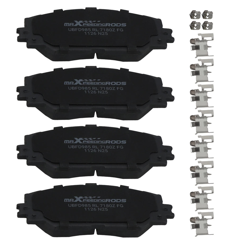 Front Ceramic Brake Pads Set for Toyota Corolla Matrix Prius V RAV4 (2006–2018)