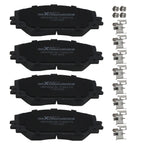 Front Ceramic Brake Pads Set for Toyota Corolla Matrix Prius V RAV4 (2006–2018)