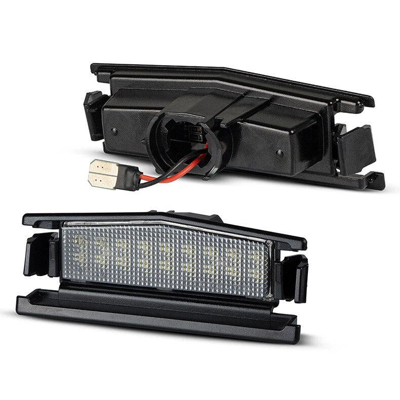 2X LED License Plate Lights for Mazda 2 (2016–Present) D09H-51-270