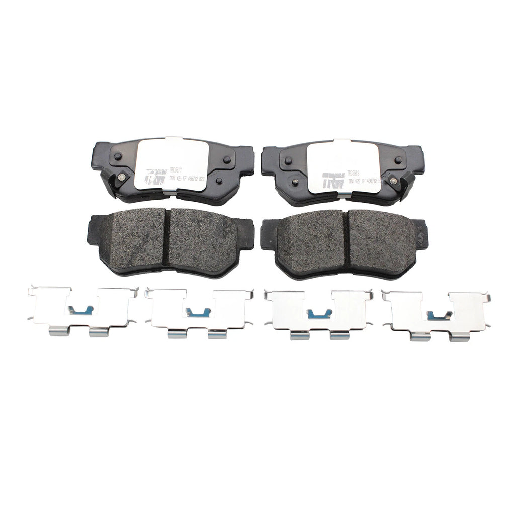 TRW Pro Rear Ceramic Brake Pads for Azera Elantra Sonata Optima Amanti Sportage (2006–2019)