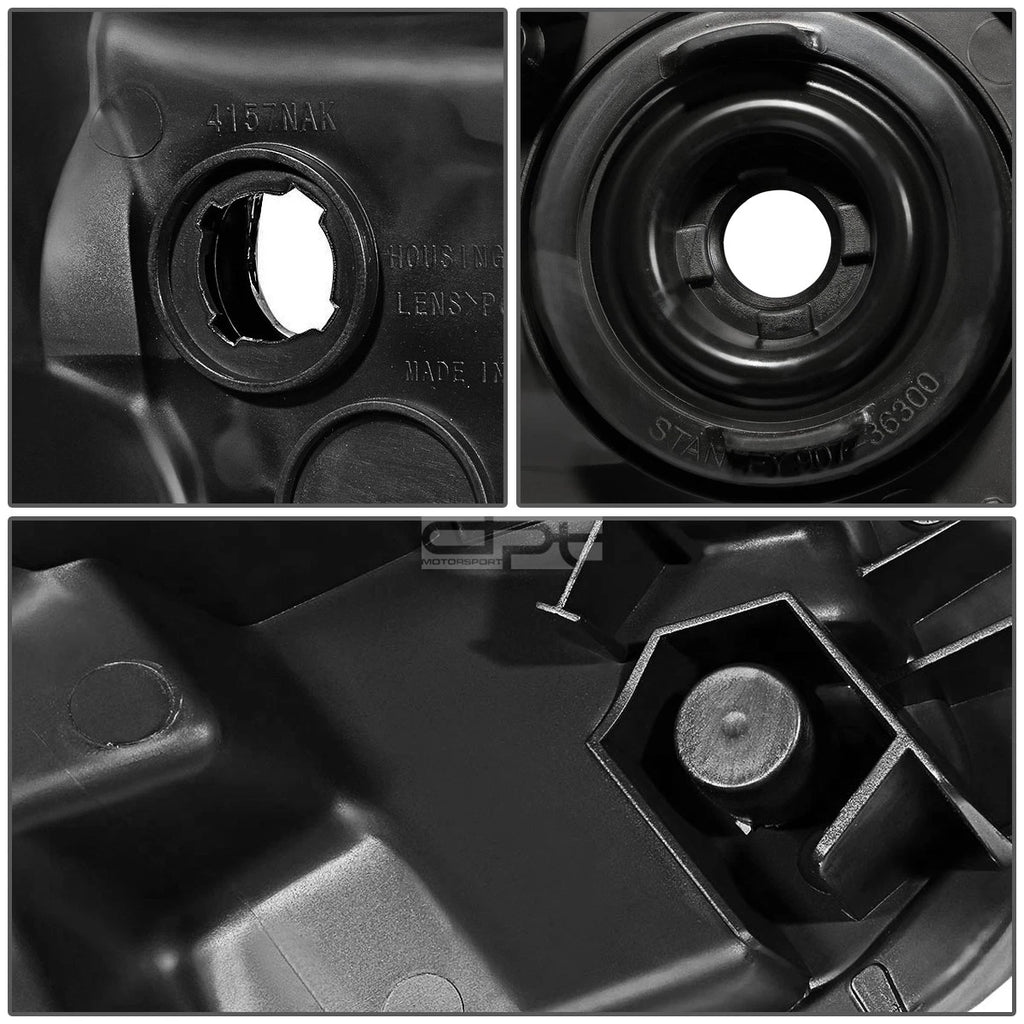Pair Chrome Housing Amber Corner Headlight for Toyota Tundra (2014–2021)
