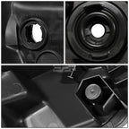 Pair Chrome Housing Amber Corner Headlight for Toyota Tundra (2014–2021)