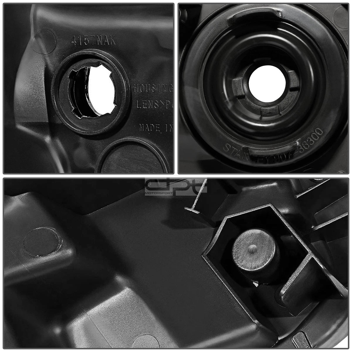 Pair Chrome Housing Amber Corner Headlight for Toyota Tundra (2014–2021)