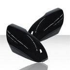 Set of 2 Clip-On Mirror Covers w/Turn Signal for 2015-24 Ford Edge SEL - Chrome