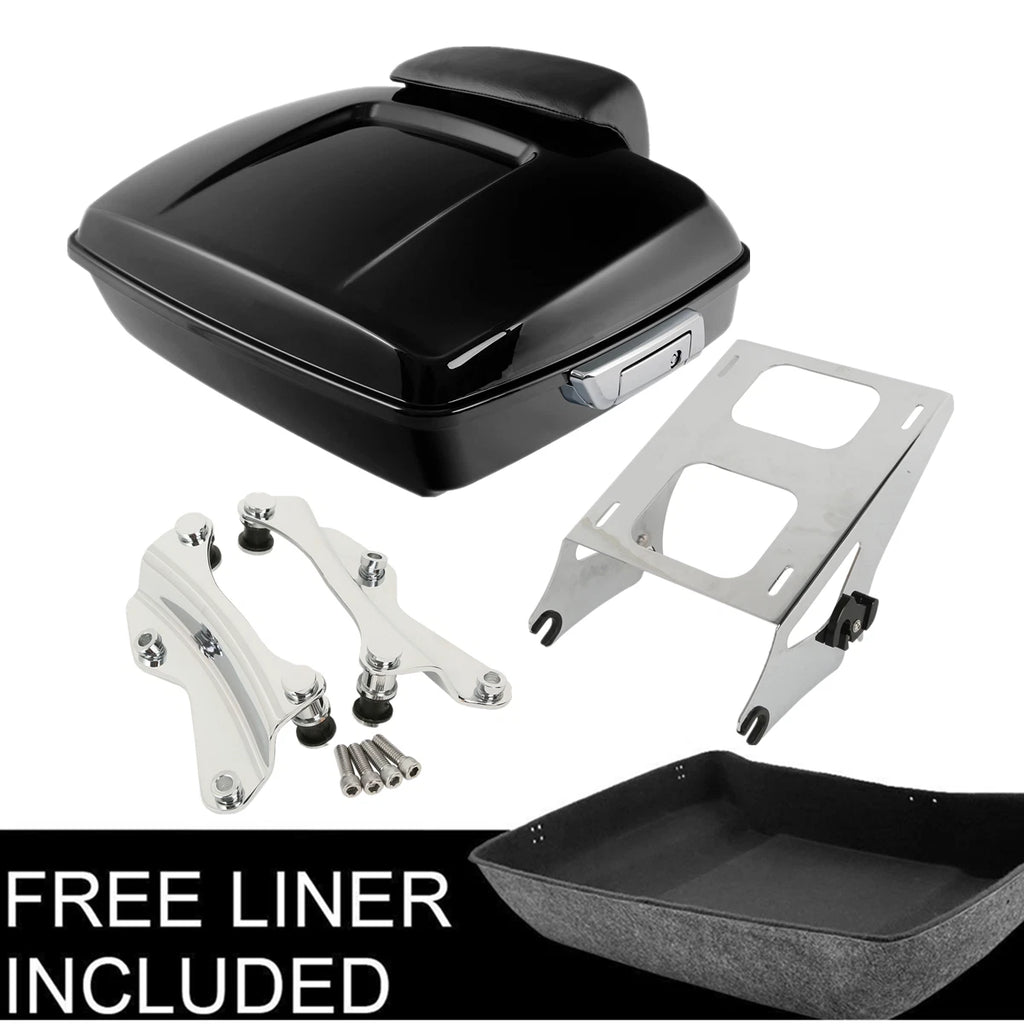 Chopped Trunk Pad Rack & Docking Kit for Harley Touring (2014–Present)