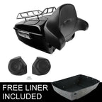 Backrest Rack Speakers for Harley Touring Tri Road Glide (2014–2026)
