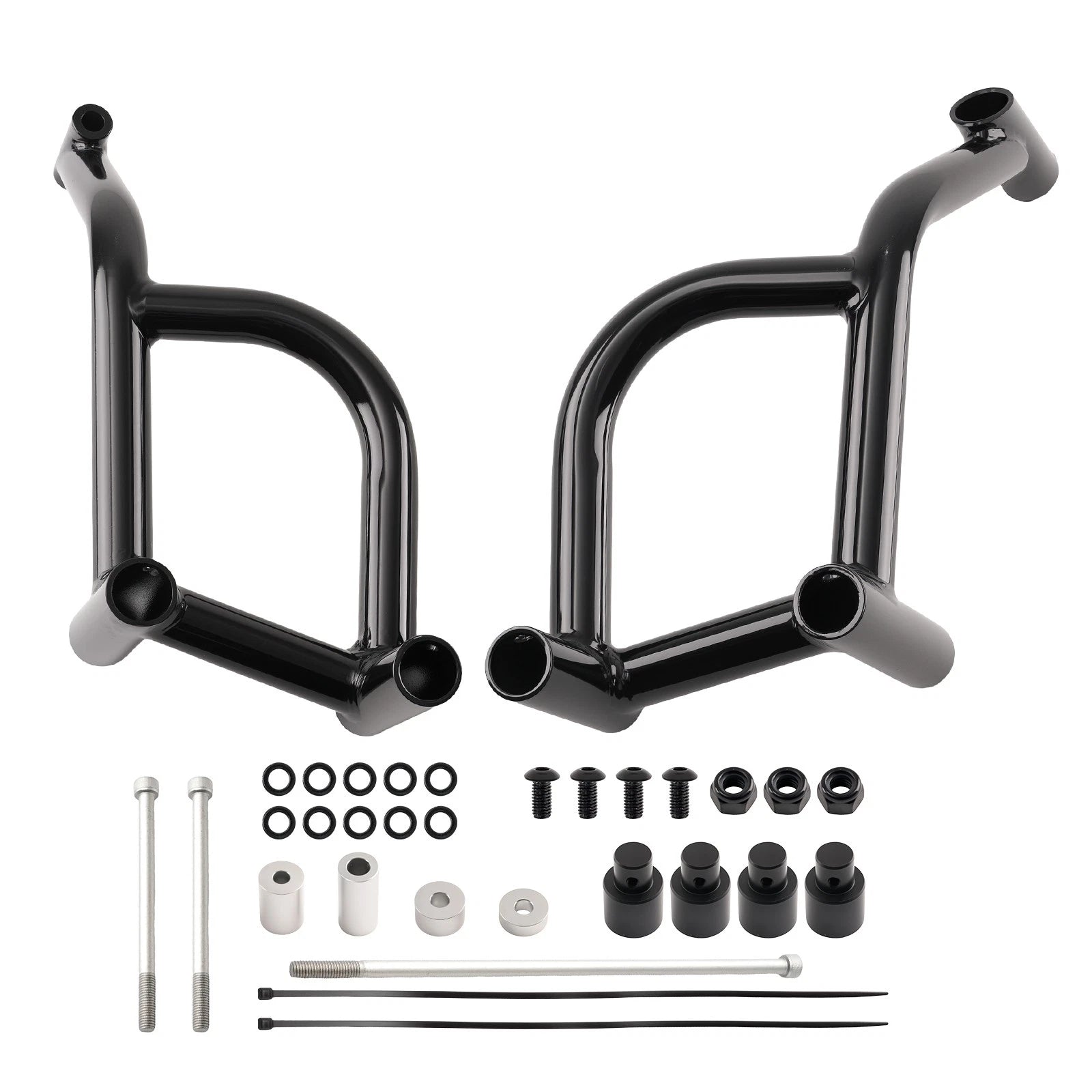 Engine Guard Crash Bar Set for Kawasaki Ninja 650 (2017–2024) Steel