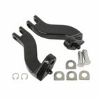 Rear Passenger Foot Pegs Mount Kit for Harley Touring Electra Glide (1993-2024)