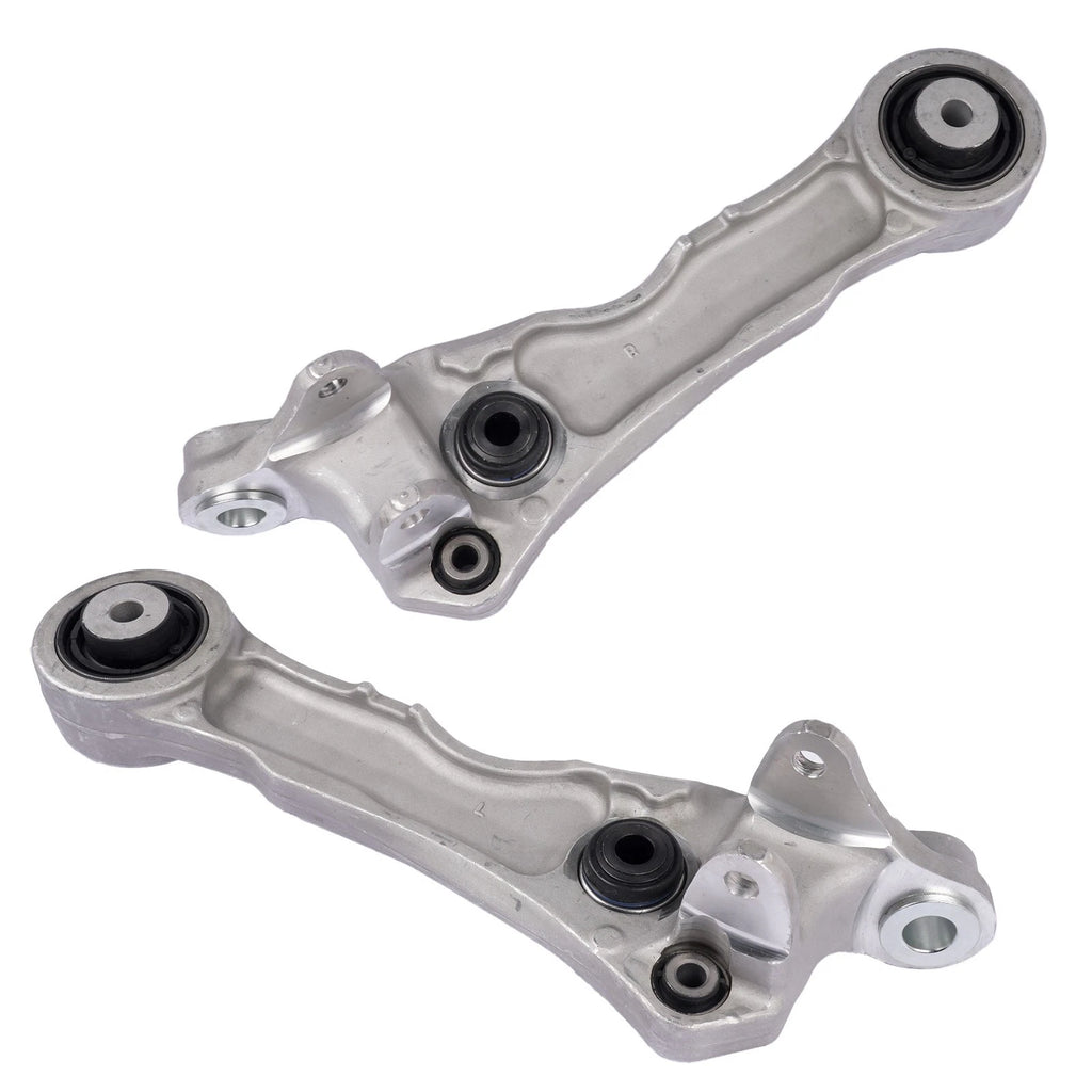 Pair Front Lower Rearward Control Arms for Jaguar XJ8 XJR (2004–2009), XK XKR (2007–2015)