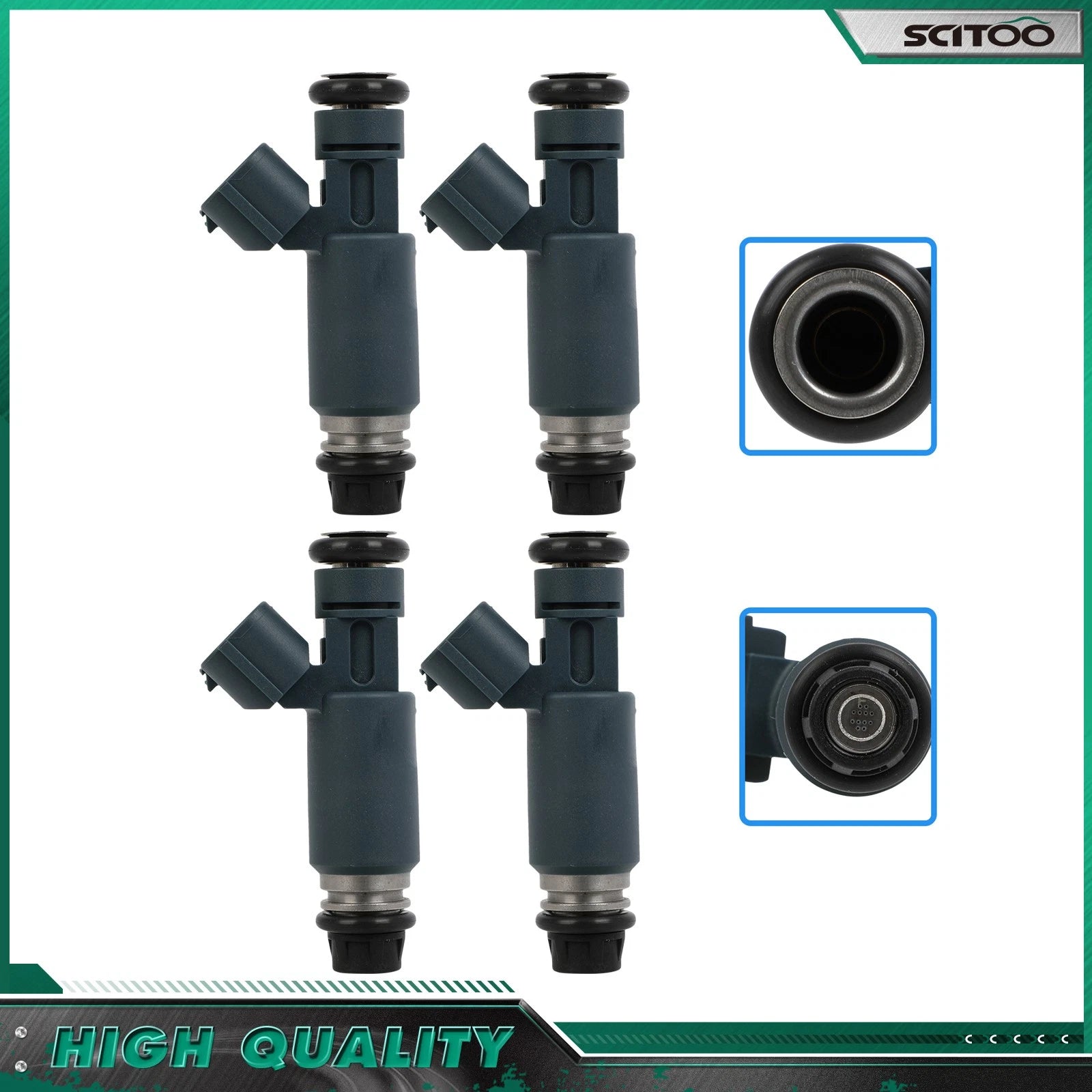4x Fuel Injectors for Nissan Altima, Sentra (2002–2006) 2.5L