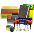 Set of 6 NGK V-Power Spark Plugs for Audi AVK BGN