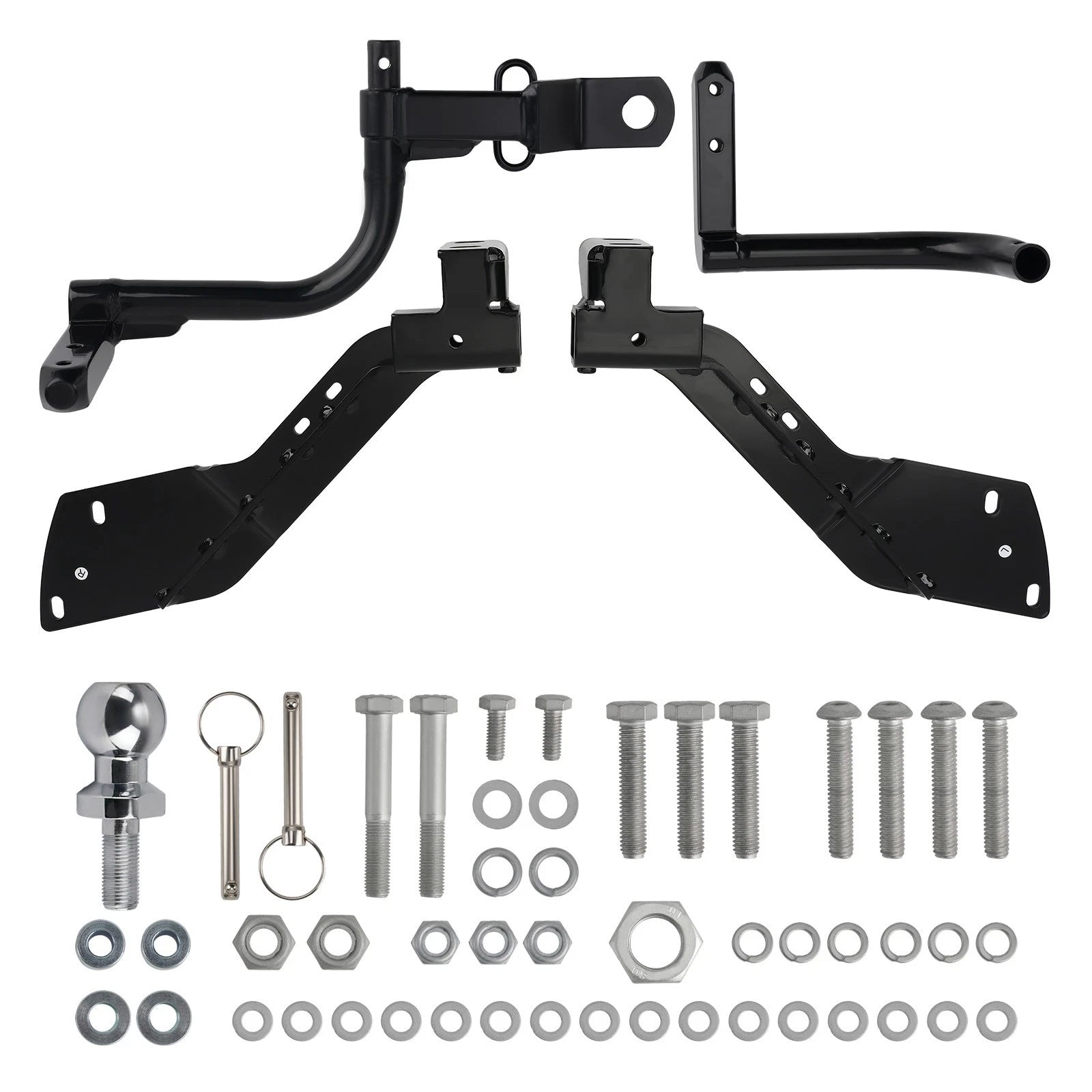 Trailer Hitch Kit for 2014-19 Harley-Davidson Touring Motorcycles 1-7/8" Ball