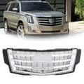 Grill for Cadillac Escalade (2015â2020) Silver Gray Center Mesh