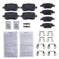 Set of 4 Ceramic Brake Pads for Saturn Aura (2007–2090) P-1160 P-1033 D1160