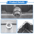 1 Pc Engine Oil Pan for Volkswagen Beetle (1998–2006) No.038103603NA Aluminum
