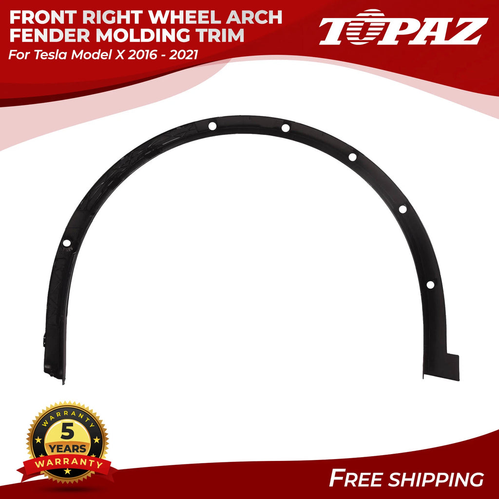 Front Right Fender Trim for Tesla Model X (2016–2021)