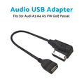 USB Interface AMI MMI AUX MP3 Cable for Audi A3 A4 A5 A6 Q5 Q7 R8 (2003–2023)