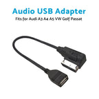 USB Interface AMI MMI AUX MP3 Cable for Audi A3 A4 A5 A6 Q5 Q7 R8 (2003–2023)