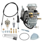 Carburetor, Throttle Cable & Fuel Filter for Suzuki Ozark 250 (2002–2007)