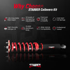 Coilover 24 Way Damper Lowering Kit for Nissan 240SX Silvia (1995–1998)