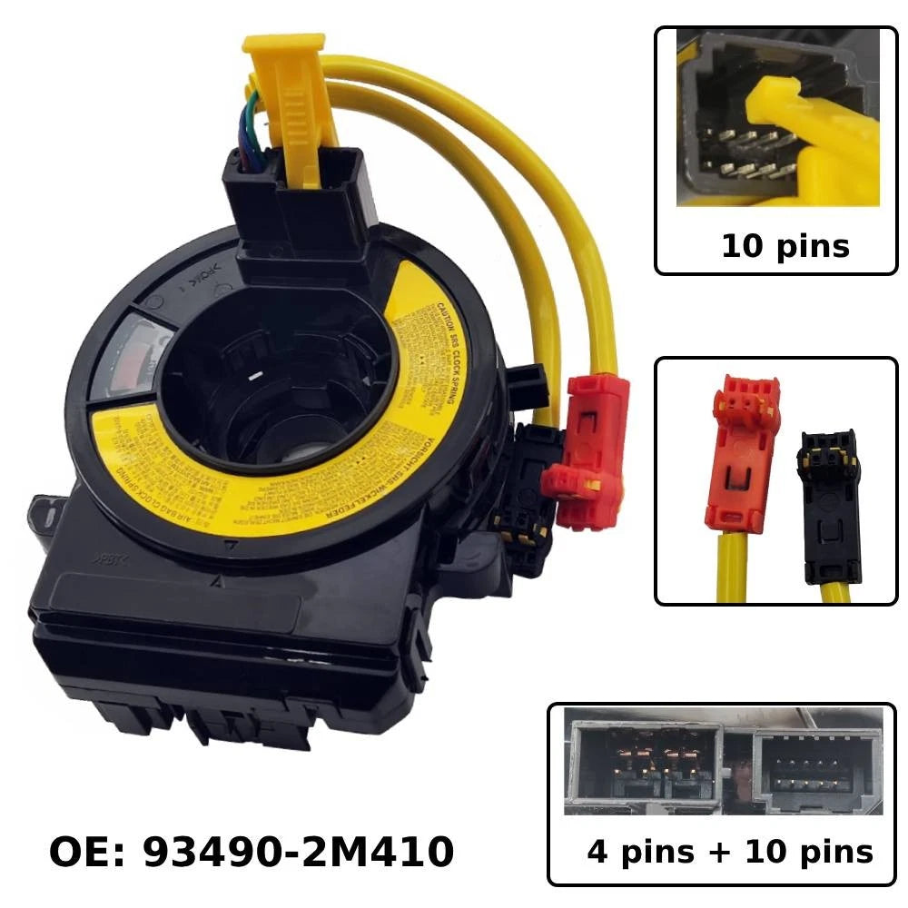 Clock Spring for Hyundai Genesis Coupe 2.0T/3.8 R-Spec (2012–2016)